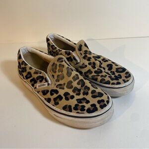 Vans Leopard Print Kids Sneakers